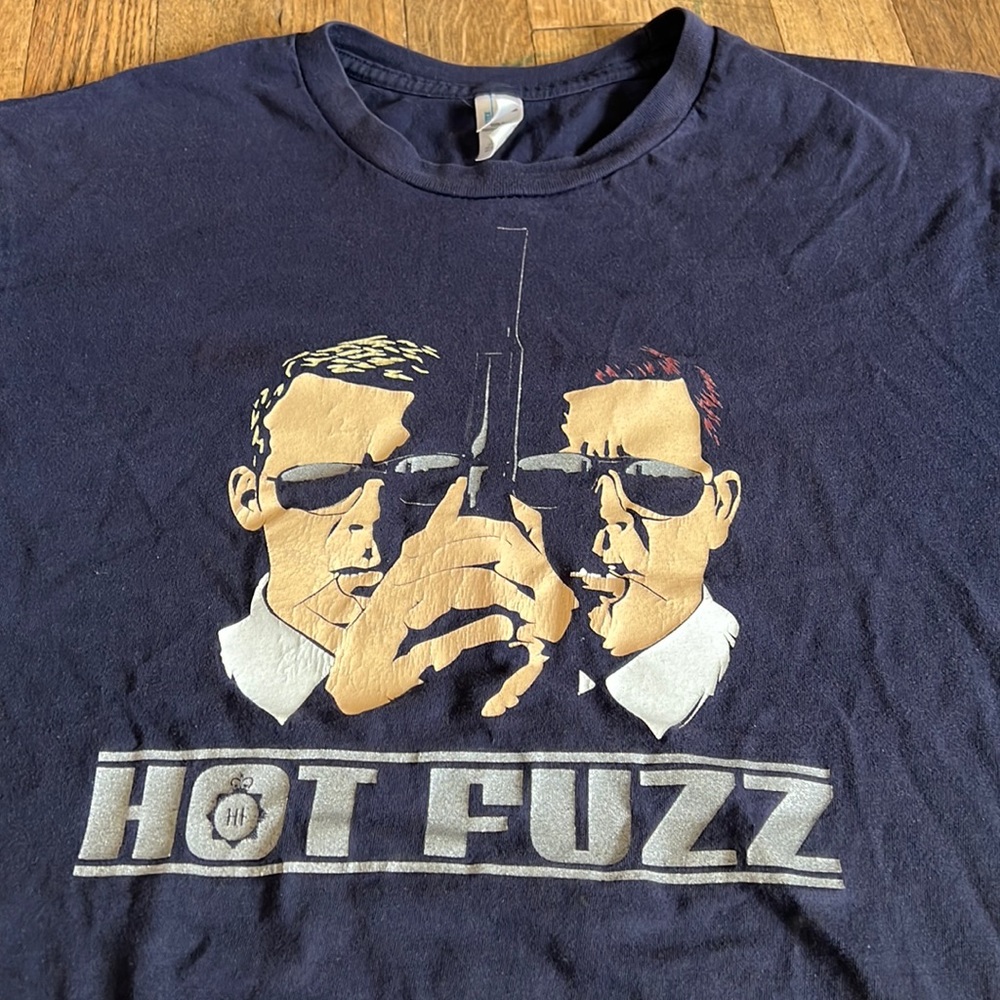 Hot fuzz movie promo shirt